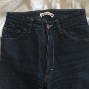 Acne 25/32 high waist jeans
